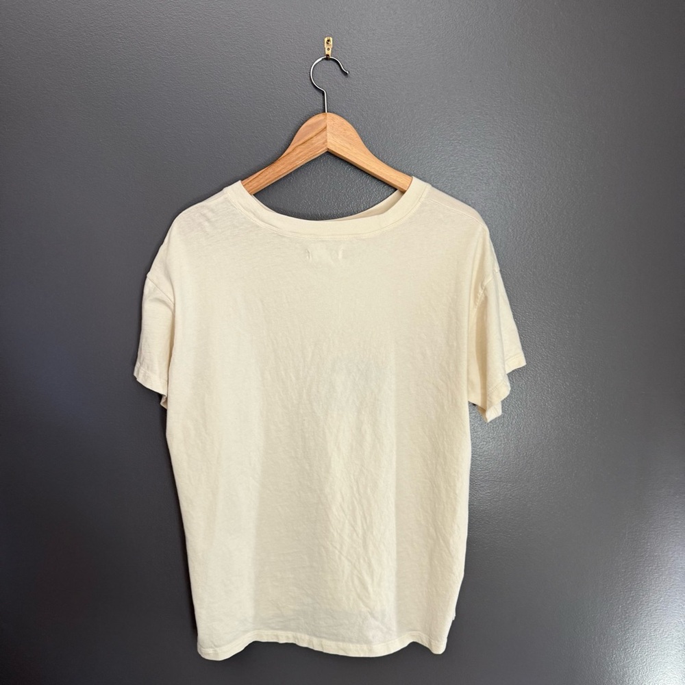 Madewell Women Costal Drive Softfade Oversized Tee Shirt Size Medium - Picture 2 of 5